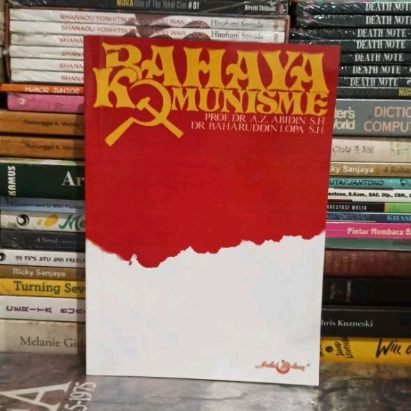 Buku Original BAHAYA KOMUNISME OROFVDR A. Z. ABIDIN SH. DR BAHARUDDIN LOPA, SH Bekas