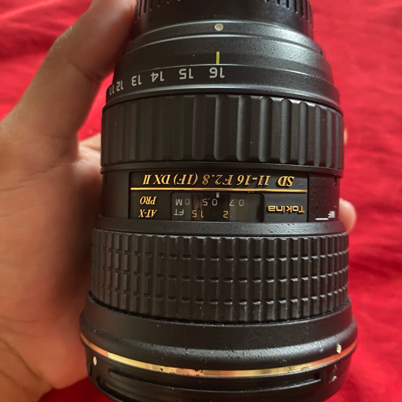 Lensa nikon wide tokina 11-16 dxii f2.8