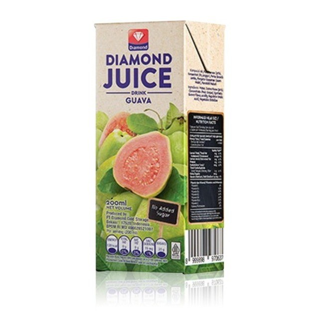 

DIAMOND UHT Juice Drink 200ml, Jus Buah