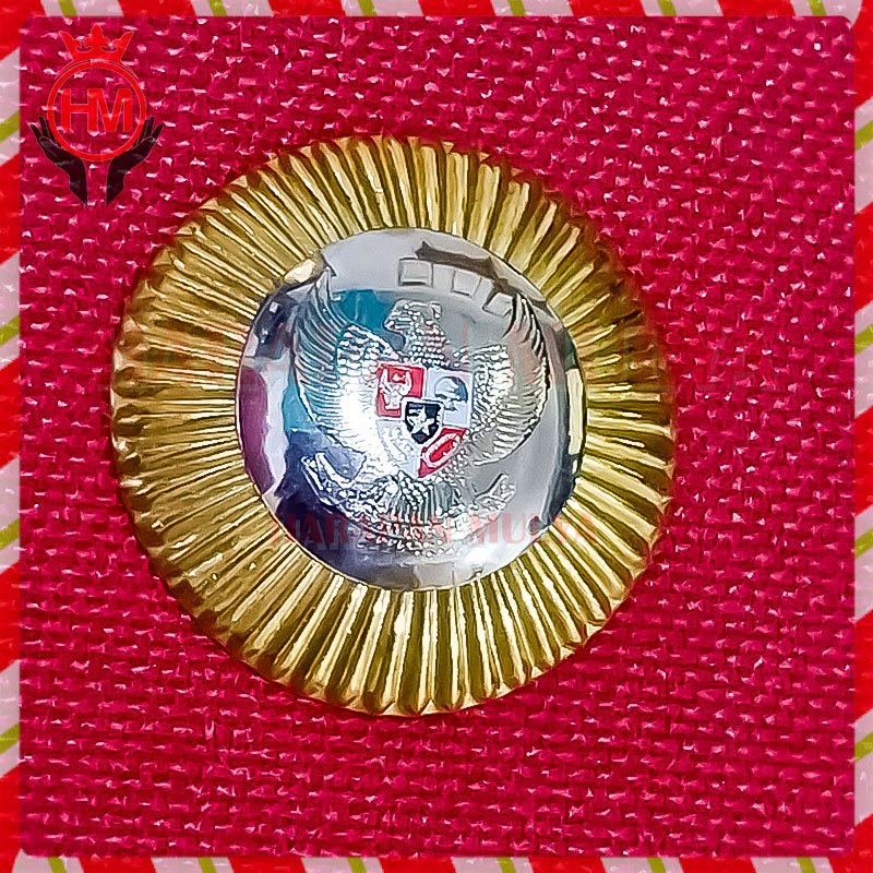 Jengkolan Lurah Tanda Jabatan Warna Gold Jengkolan Gold Lurah Kades - Harapan Mulya