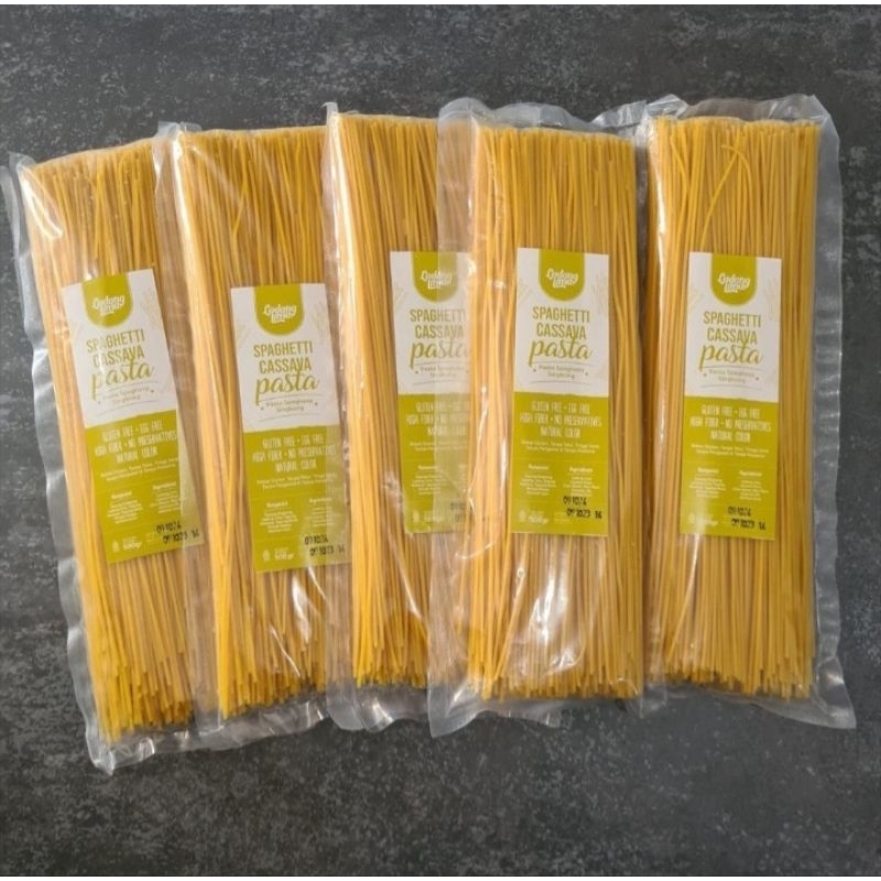 

Pasta Spaghetti Singkong 500gr