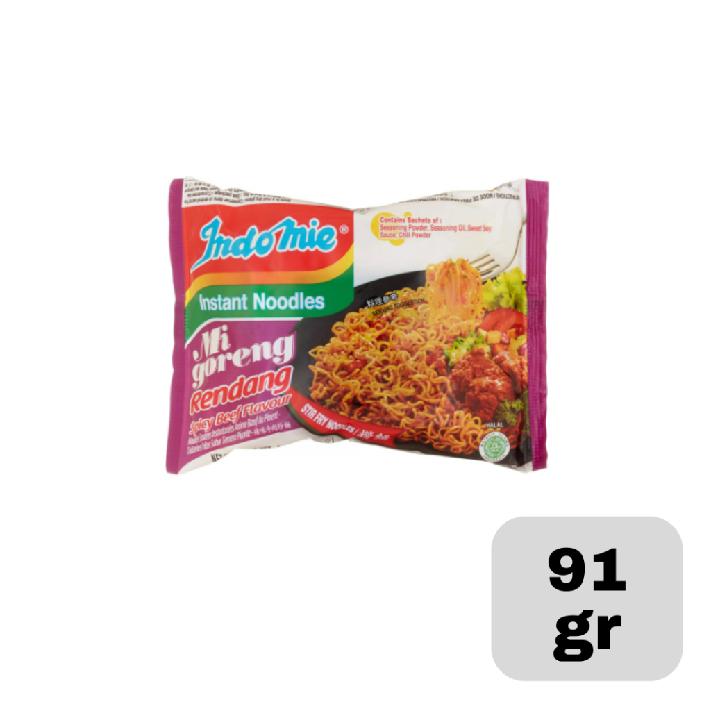 

Indomie Mie Rendang - 71 Gr