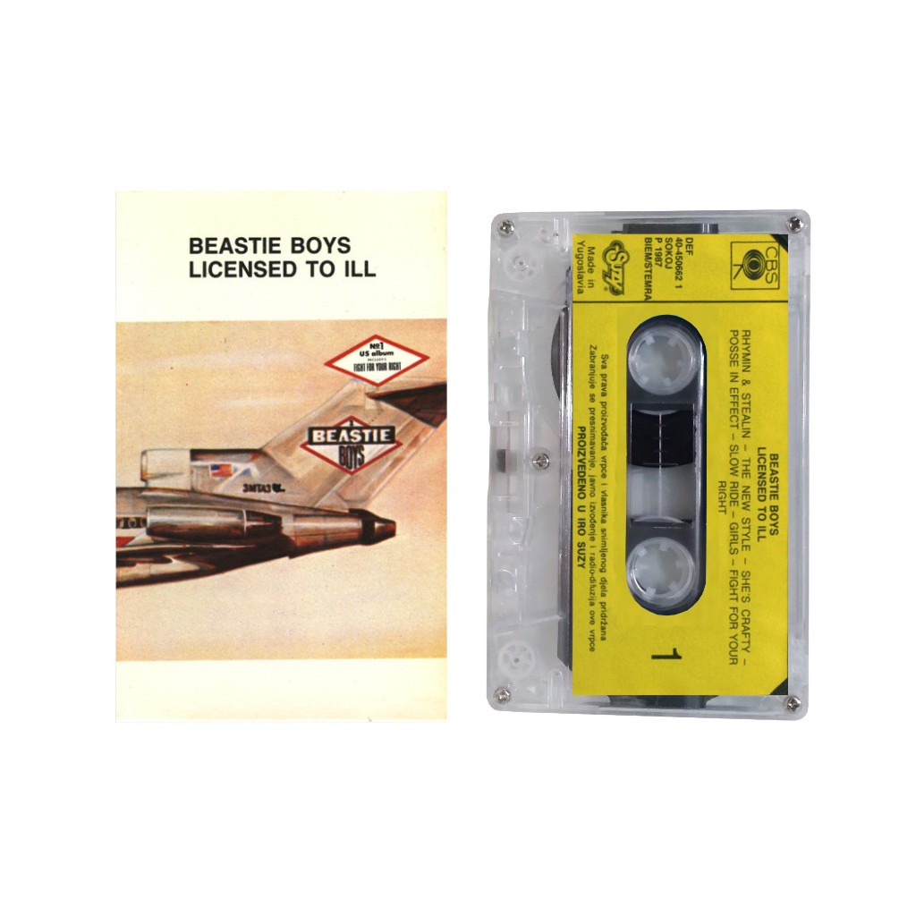 Kaset Pita Beastie Boys Licensed To Ill Album