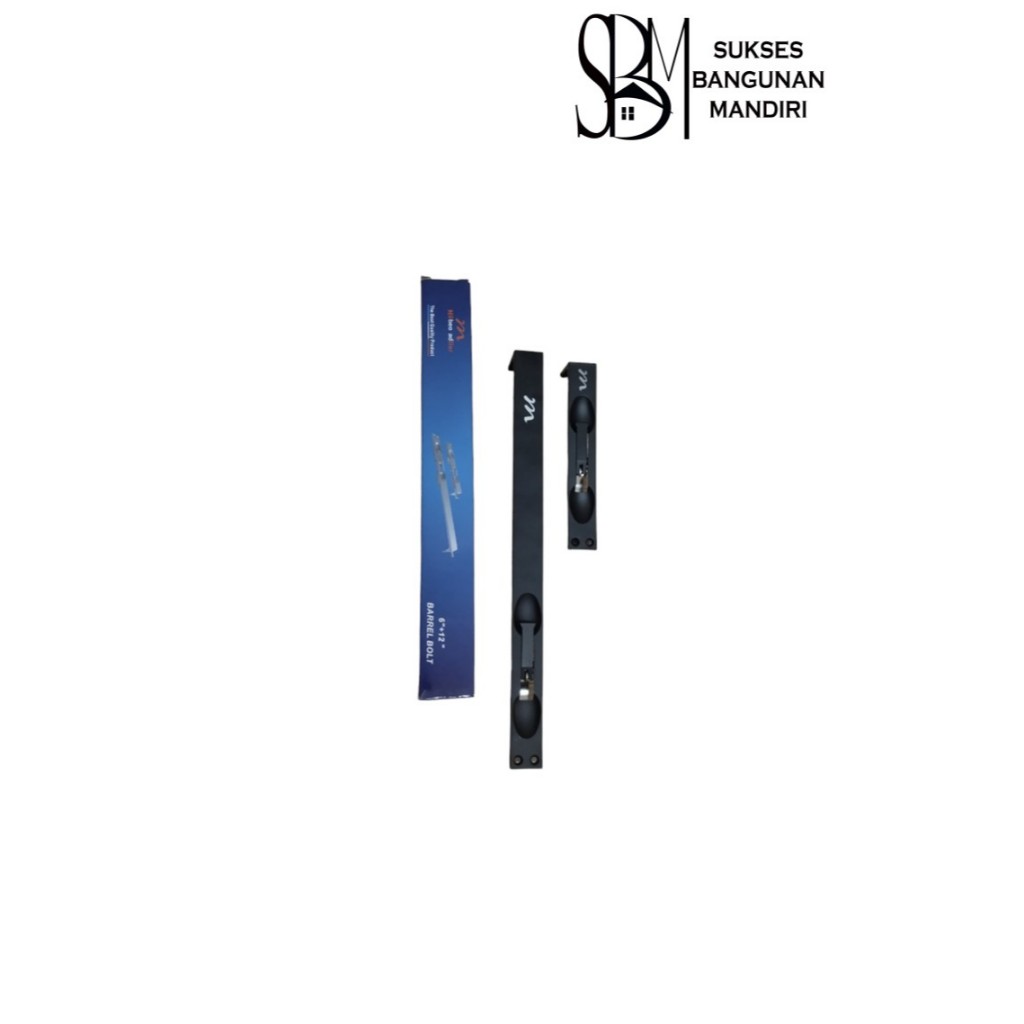 Grendel Tanam Muller 815 Stainless Hitam