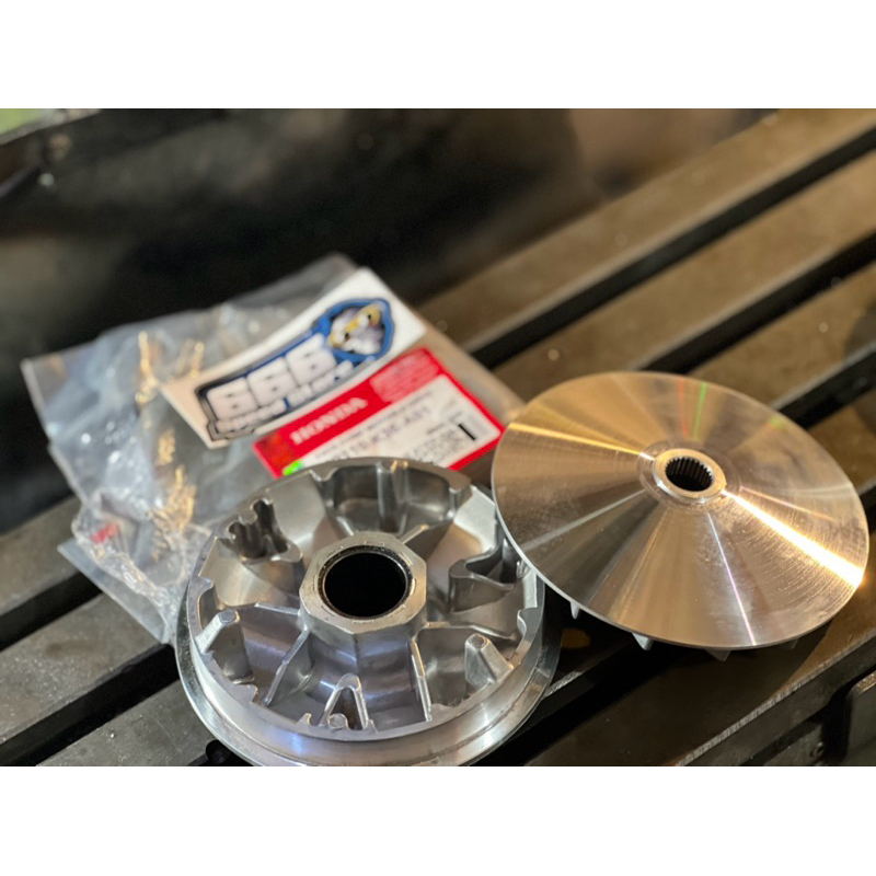 PULLY PULLEY SET RUMAH ROLLER CUSTOM VARIO 150/125 OLD KODE K36 BUBUT KIPAS 14 13.8 13.5 DLL DERAJAT