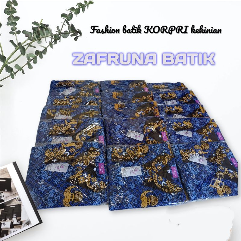 SERAGAM BAJU BATIK KORPRI TERBARU 2025//Batik korpri bahan katun//Baju korpri pria wanita kerah hita