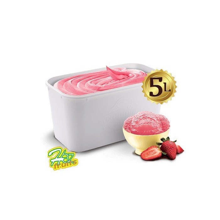 

Ice Cream Campina 5 Liter Strawberry - Es Krim Stroberi Campina