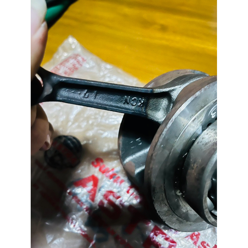 CRANKSHAFT COMP TIGER 13000-KCN-D10 KRUK AS TIGER BANDUL STANG SEHER SEKER TIGER LAWAS LAMA KREK AS 