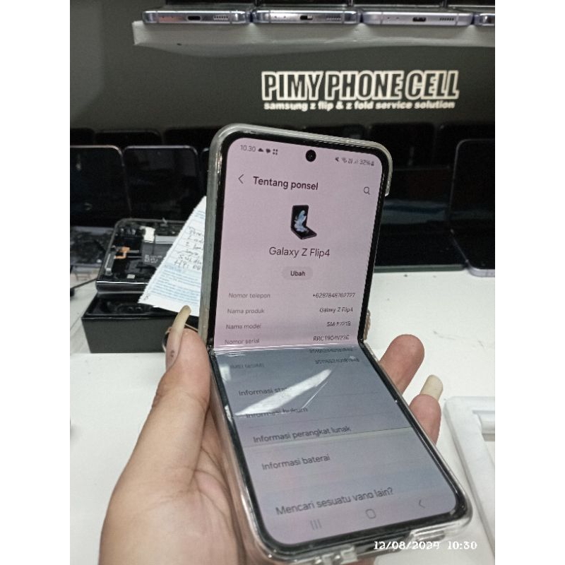 z flip 4 8/128 minus lcd