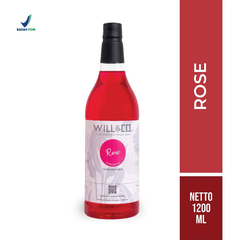

Sirup Grenadine Merah Delima Will&Co 1.2 Liter