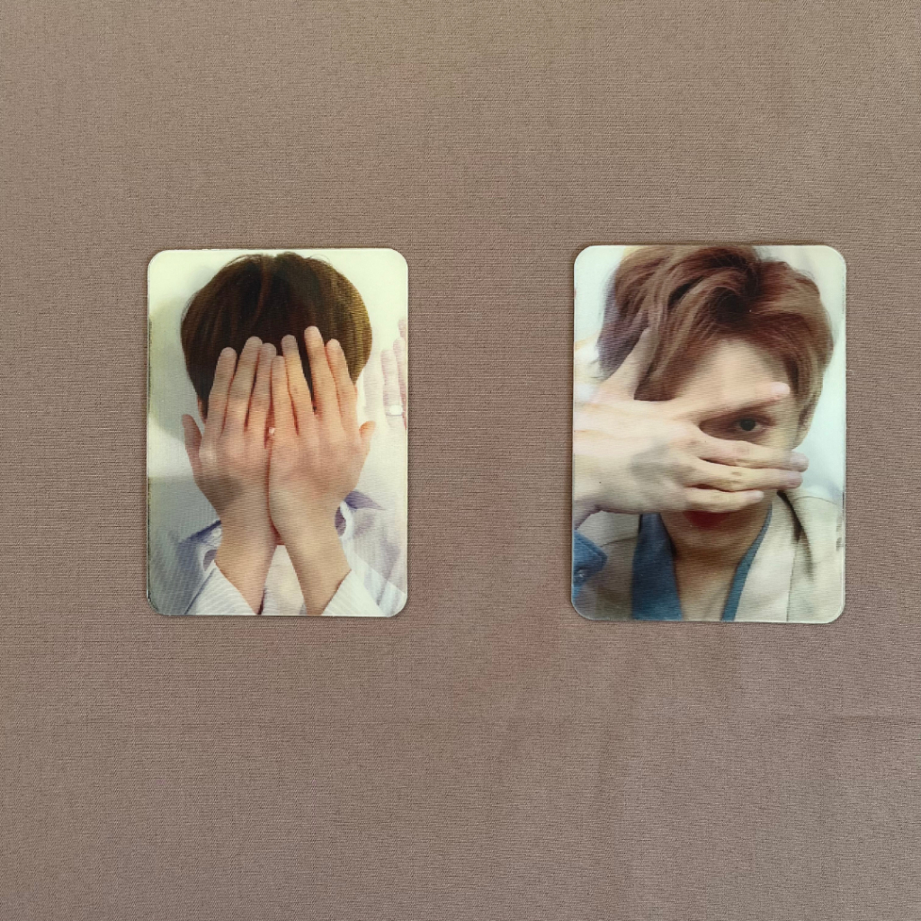 [Stopcol Sale] SEVENTEEN Director's Cut Wonwoo & Jun Lenticular Card