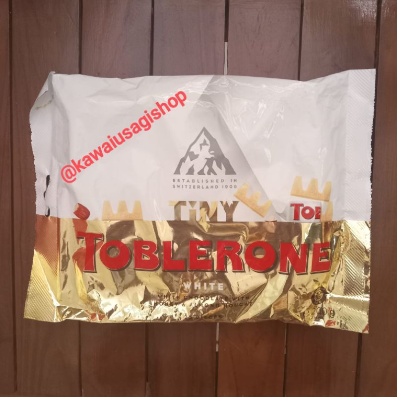 

Toblerone white chocolate Minis