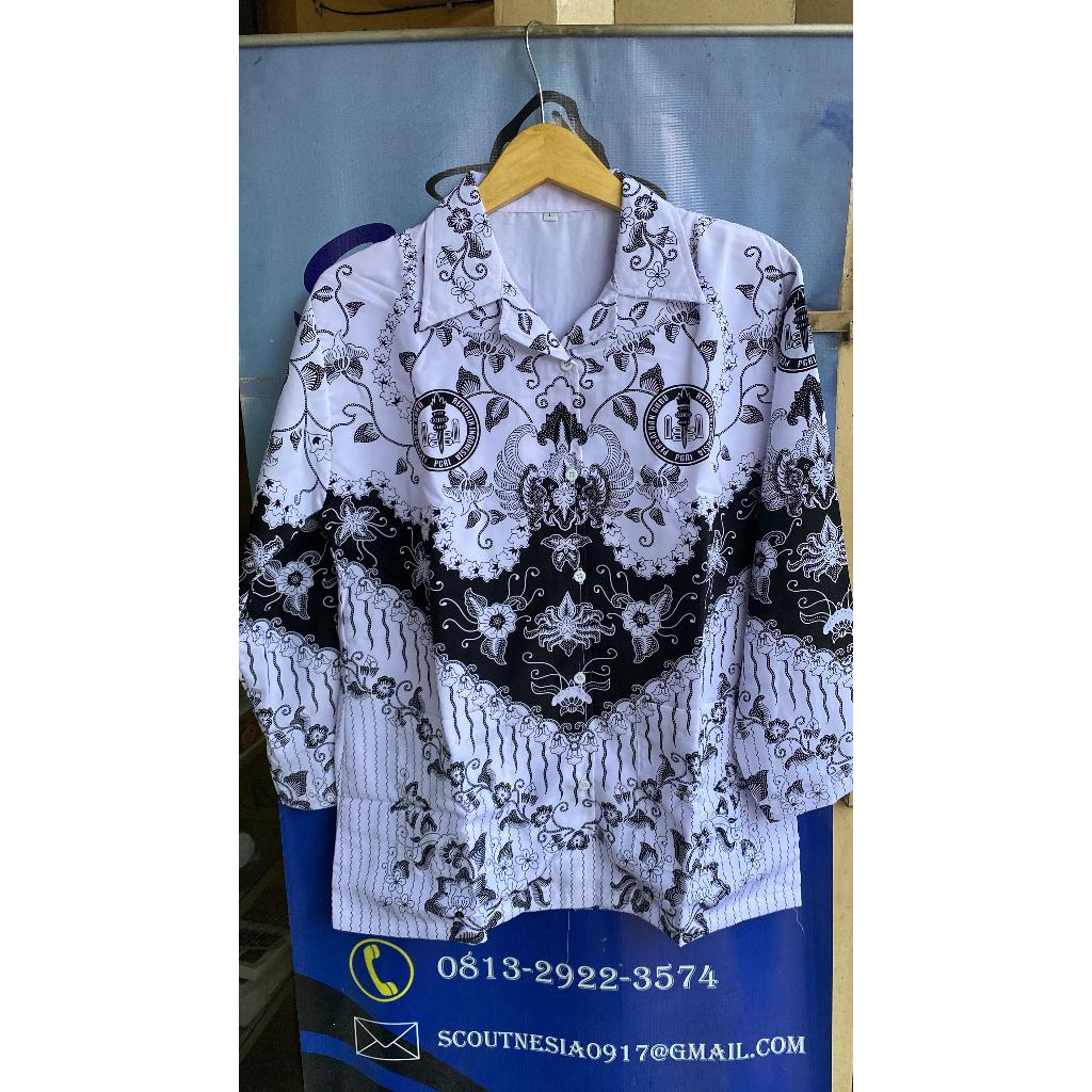 (COD) SERAGAM PGRI WANITA FURING/SERAGAM PGRI PRIA/SERAGAM PNS/SERAGAM KERJA/PGRI FULL FURING