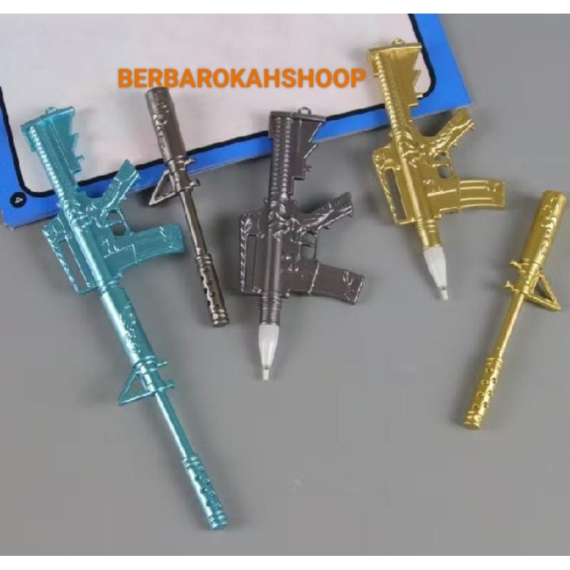 

Berbarokahshop pen gel bentuk pistol