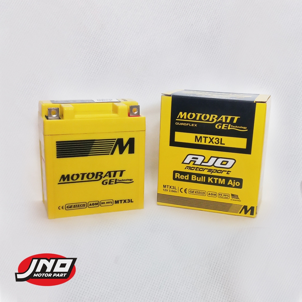 AKI KERING YAMAHA RX KING - MOTOBATT MTX3L 12V3.6AH ORIINAL