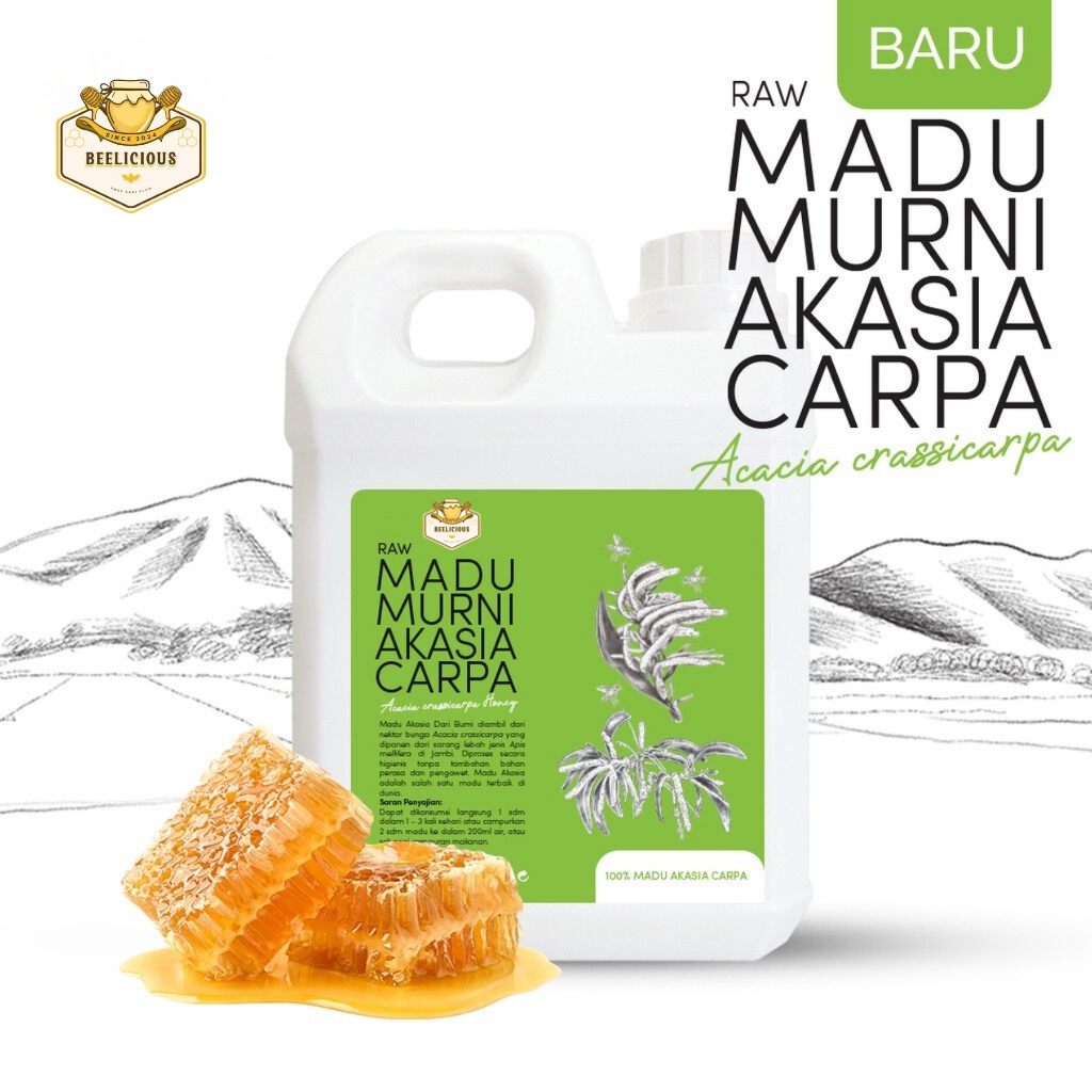 

Beelicious Madu Akasia Carpa 1kg