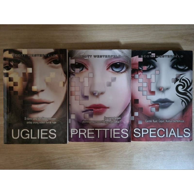 Preloved Uglies Trilogy (Uglies, Pretties, Specials) by Scott Westerfeld - Novel Fantasy Dystopia Pe