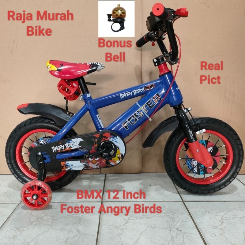 Sepeda Anak Bmx Foster 12 Inch Musik Lampu Sepeda Anak Laki Laki BMX 12 Inch Foster