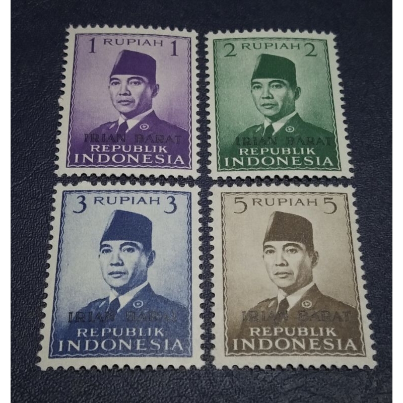 

Prangko Lawas C.T. IRIAN BARAT Seri Presiden Soekarno Thn 1963