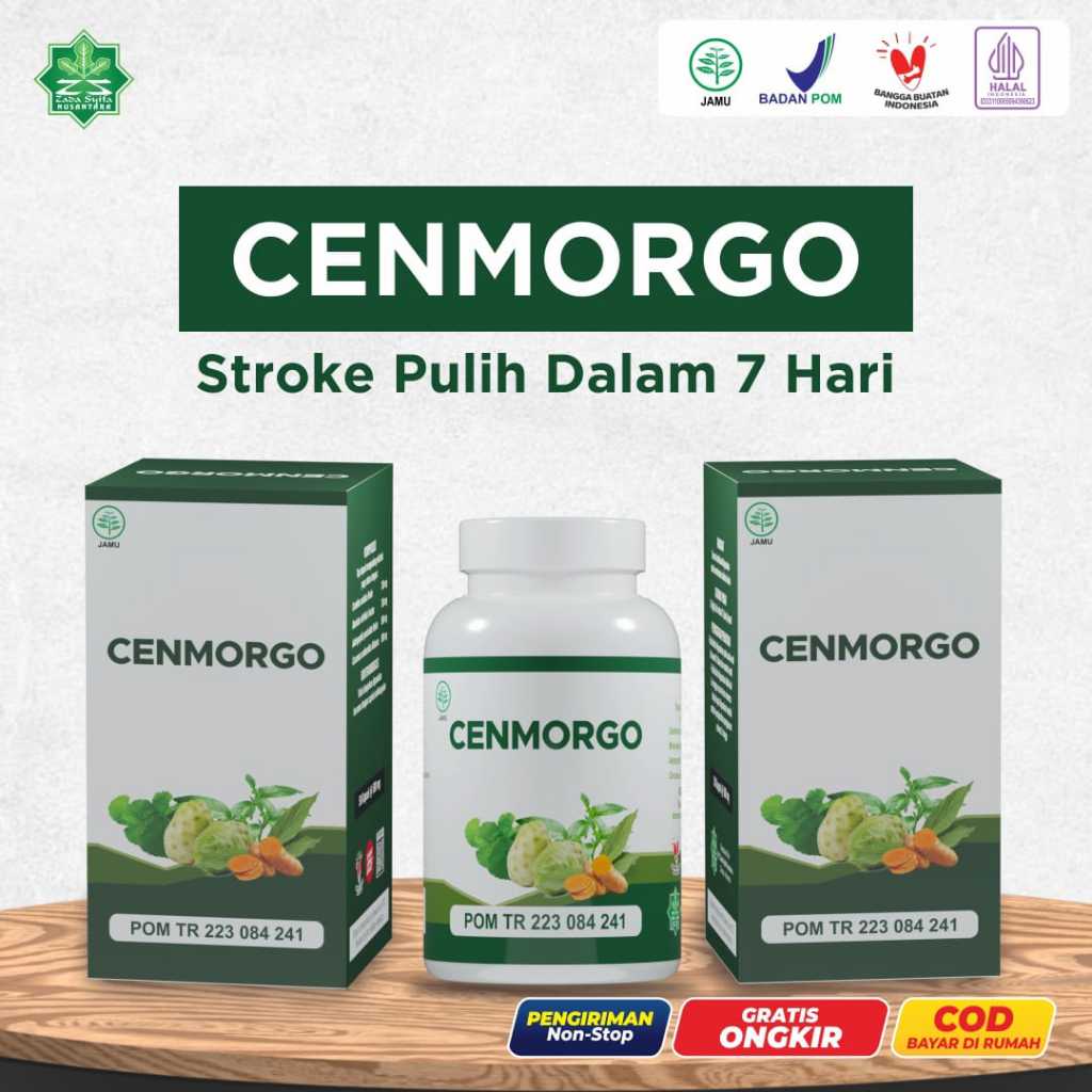 Cenmorgo - Obat Stroke 100% Asli Herbal Premium Cenmorgo obat stroke Asli
