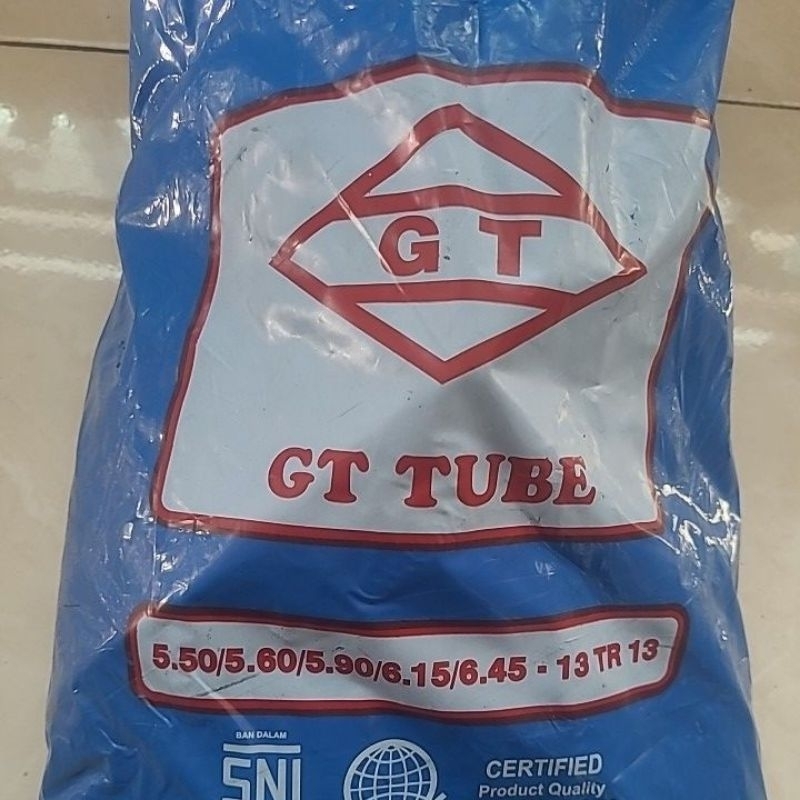 Bd Ban Dalam GT Gajah Tunggal 5.50/5.60/5.95/6.15/6.45-13 Tr13