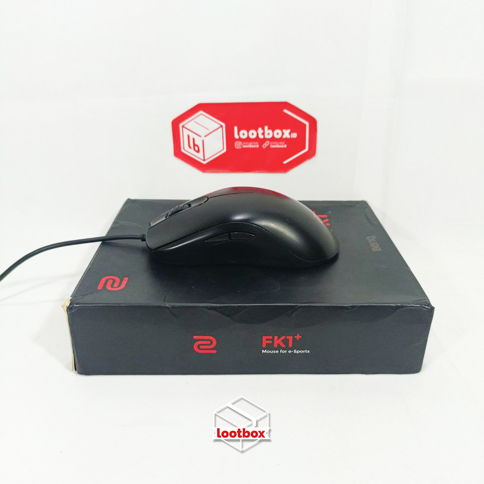 BenQ ZOWIE FK1+ Mouse Gaming Esports Hitam