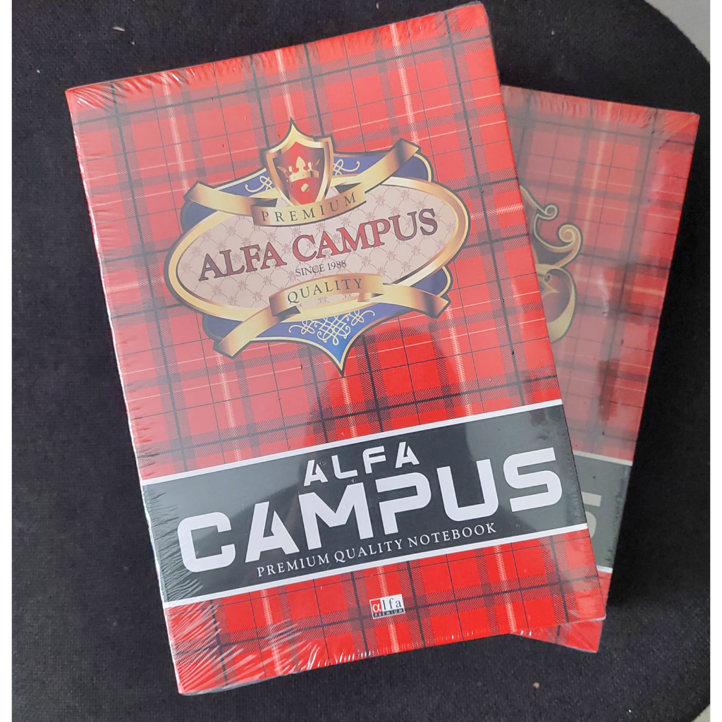 

BUKU TULIS Alfa Campus 50 Lembar - (Buku BESAR)