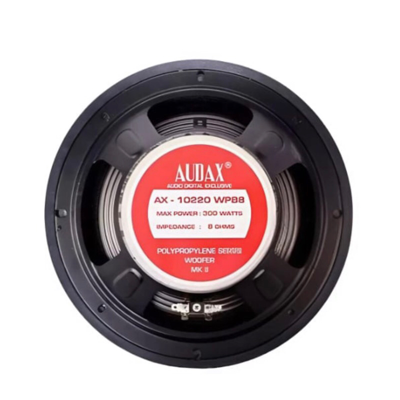 Speaker Audax "10" inch Woofer AX-10220 WPB8