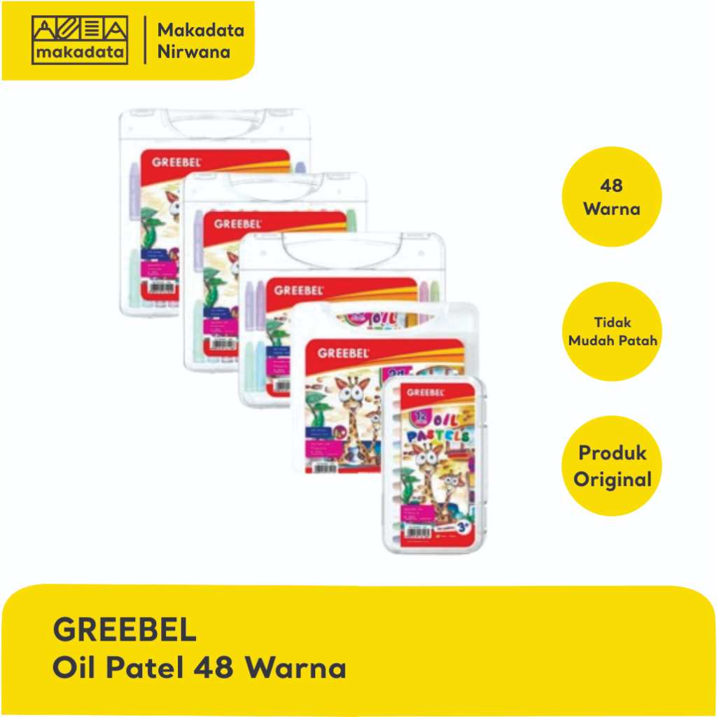 

GREEBEL CRAYON/OIL PASTEL ISI 48 WARNA (1 PCS)