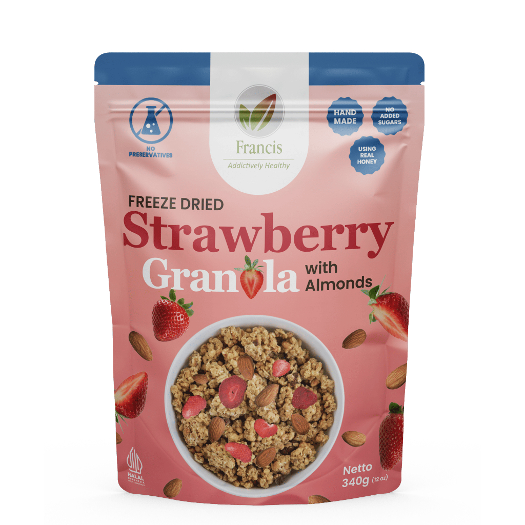 

Francis - Freeze Dried Strawberry Granola With Almonds 340 Gram