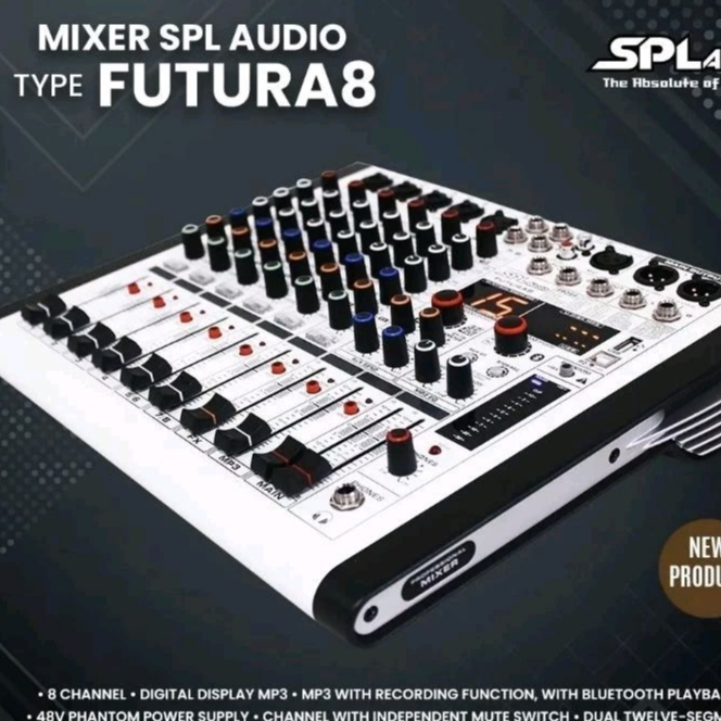 MIXER 8 CHANNEL SPL AUDIO FUTURA