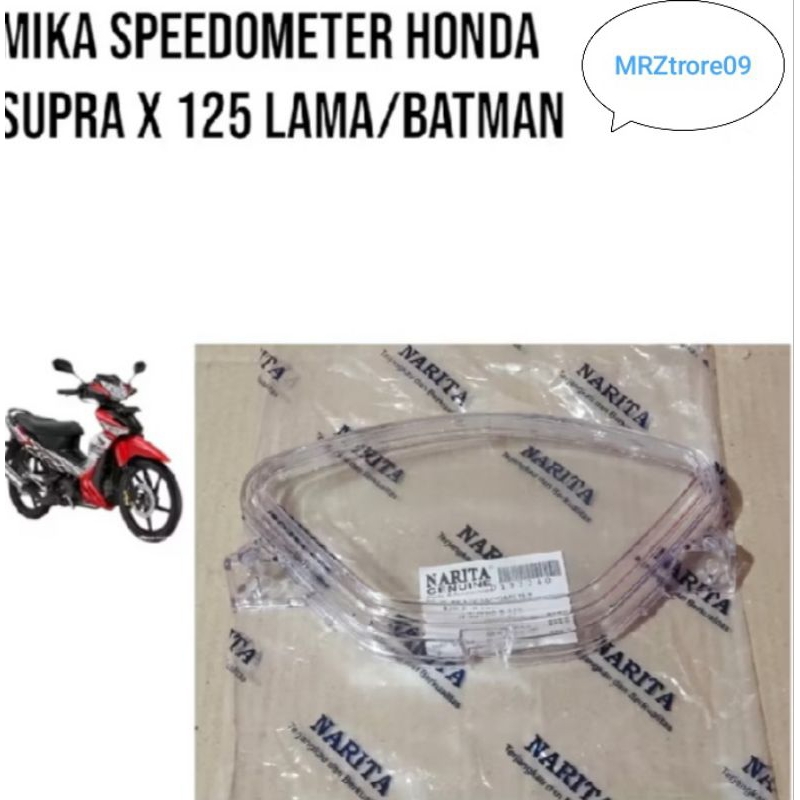 mika spidometer supra x125 mika kaca spidometer supra betmen 125
