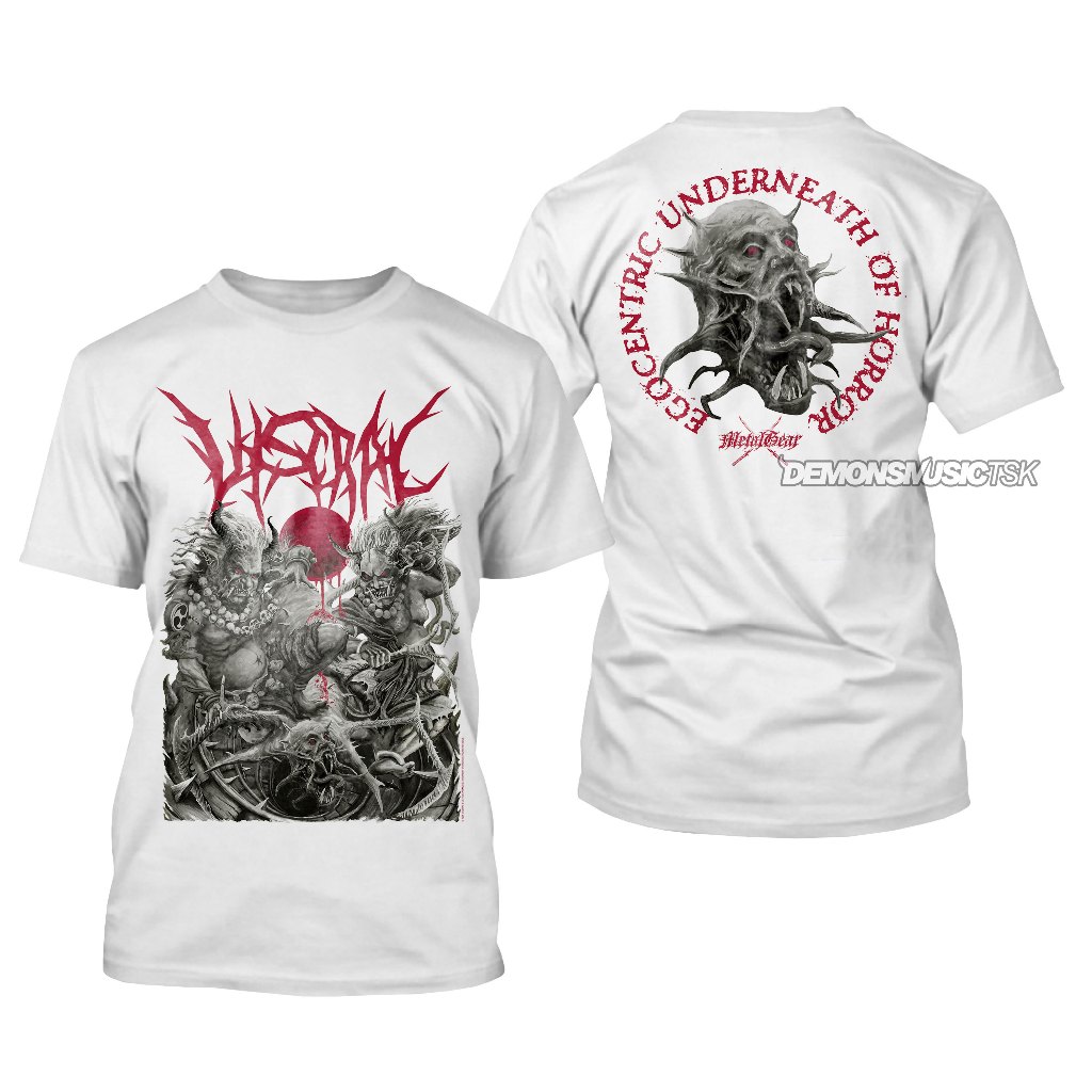 VISCRAL - EGOCENTRIC JAPAN WHITE edt TSHIRT