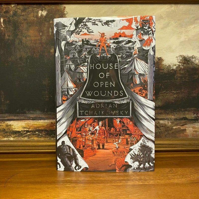 HOUSE OF OPEN WOUNDS BY ADRIAN TCHAIKOVSKY PB