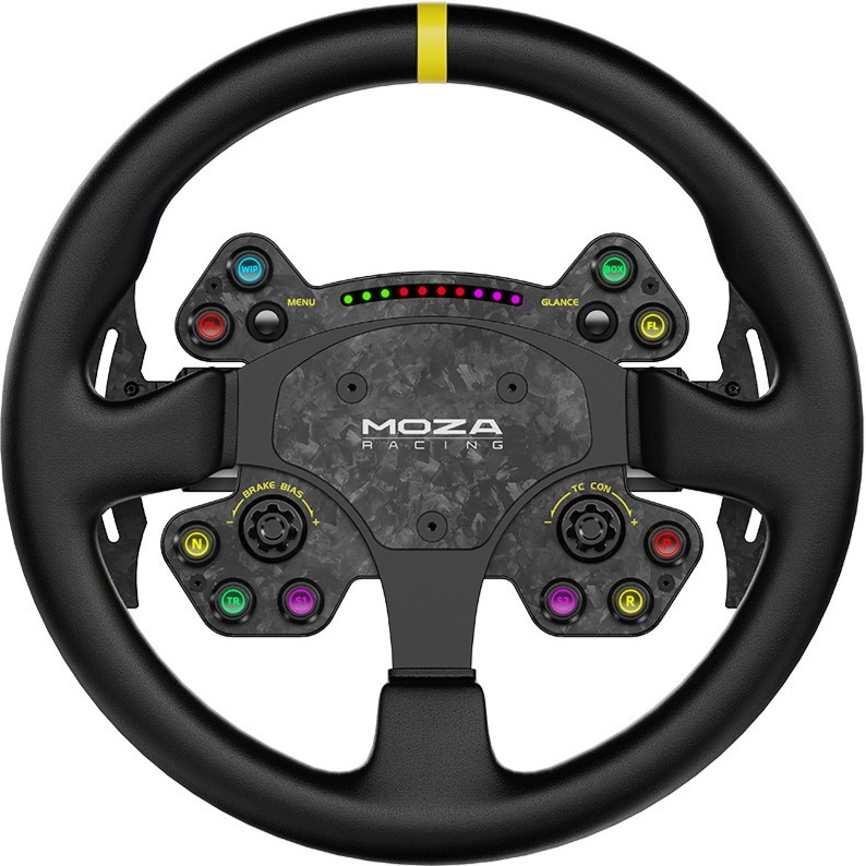 MOZA RS V2 STEERING WHEEL SIMULATOR RACING STEERING WHEEL ADD ON FOR PC RS025