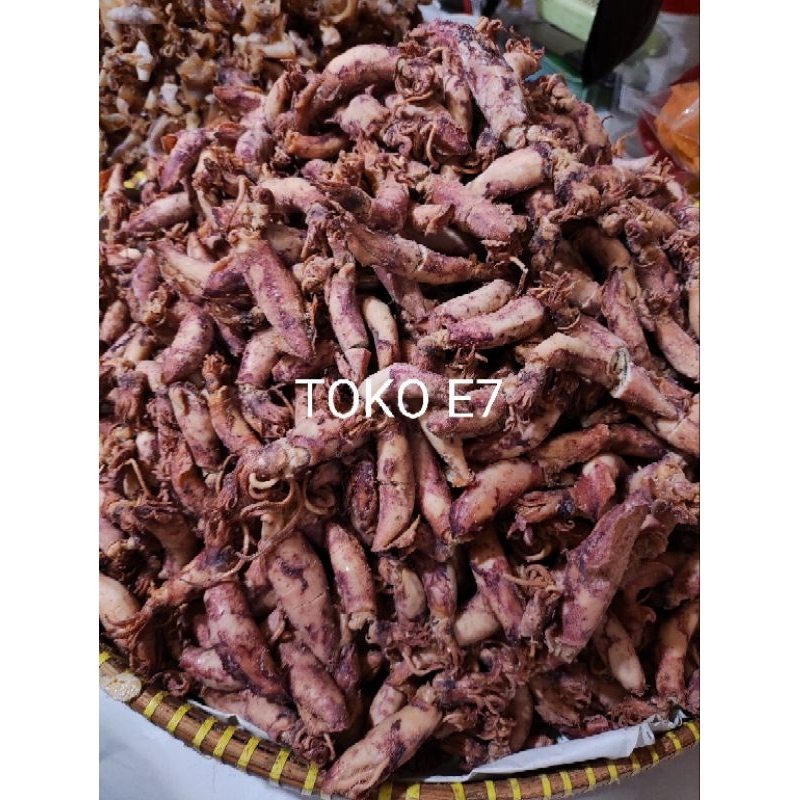 

CUMI ASIN KERING / CUMI BULAT / BABY CUMI KHAS PONTIANAK 100 GRAM