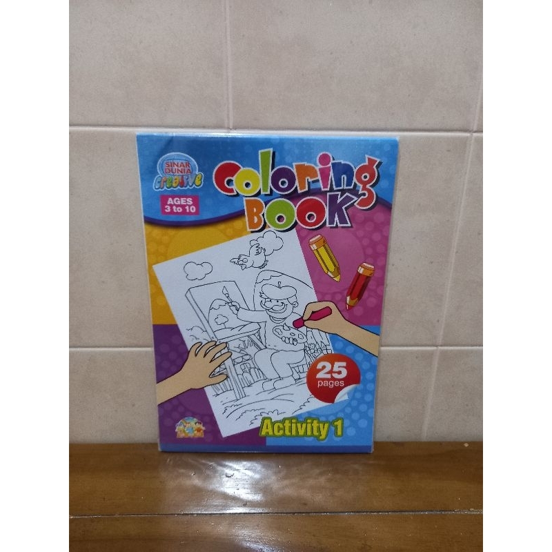 

Coloring book "Activity 1".