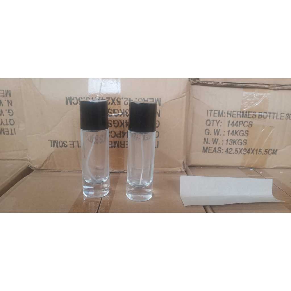 Botol Casa 30ml drat tutup hitam