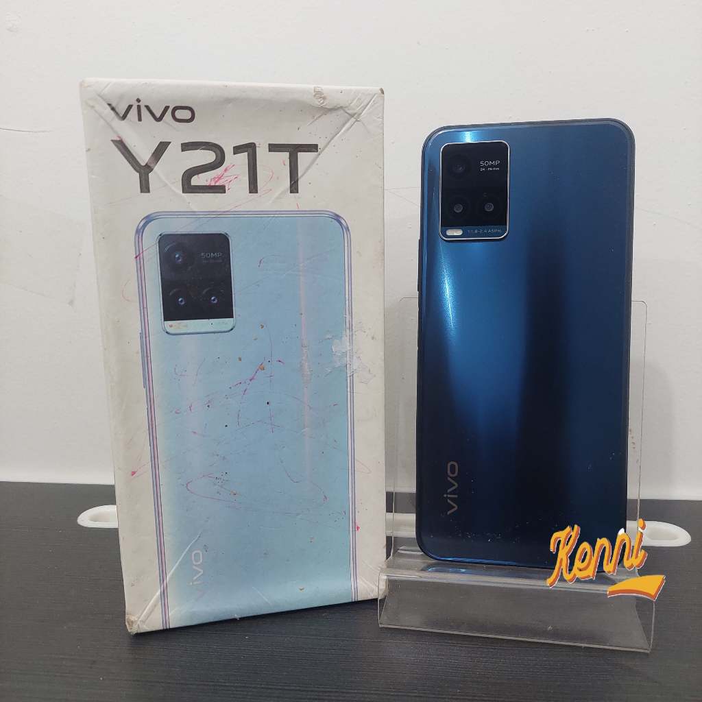 Vivo Y21T 6/128 SECOND FULLSET ORIGINAL RESMI
