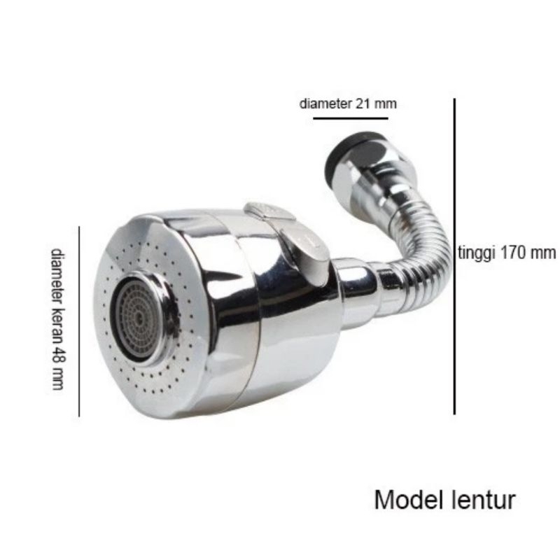 Kepala Kran Cuci Piring/Sambungan Kran Cuci Piring/Kepala Kran Sink