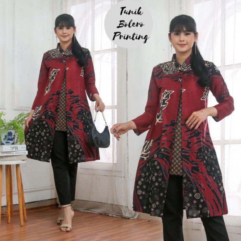 Tunik Bolero Printing Batik