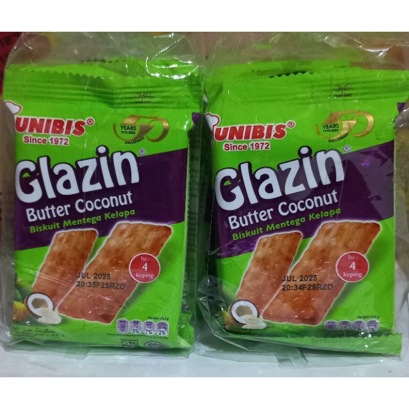 

Glazin Butter Coconut 1 Pack Isi 10 Picis @21g