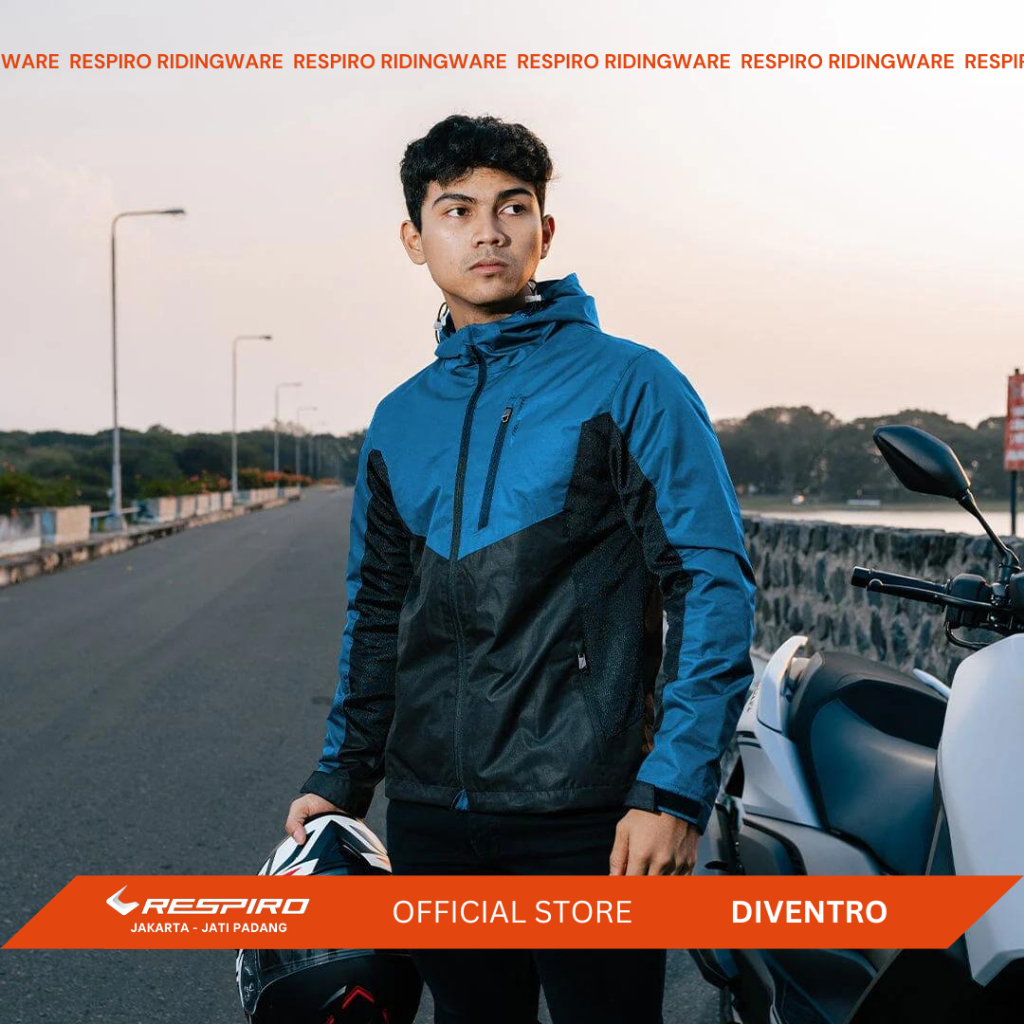 Respiro Jaket DIVENTRO | Jaket Motor Touring Pria