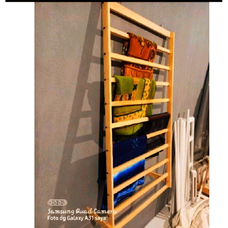Rak kertas wraping /rak mukena/rak sajadah/rak kertas kado