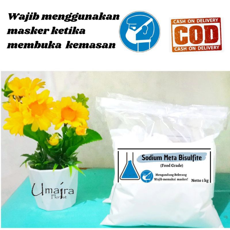 

SMB Sodium Meta Bisulfite 1KG COD