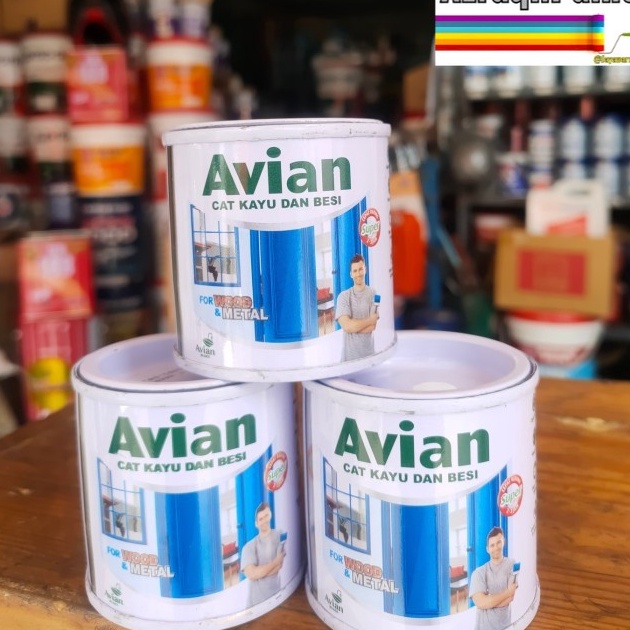

SUPER BIG SALE AVIAN CAT MINYAK KAYU DAN BESI 1 CC READY ALL WARNA