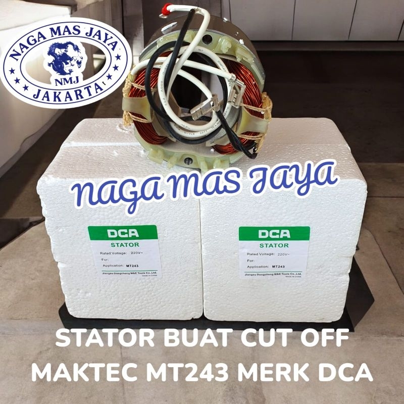 DCA STATOR CUT OFF MAKTEC MT243 / RUMAH ARMATURE STATOR CUT OFF MAKTEC MT 243 MERK DCA