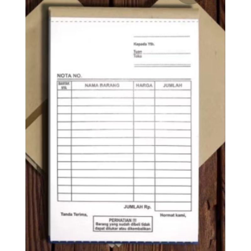 

NOTA PEMBELIAN NOTA PEMBAYARAN 1 PLAY