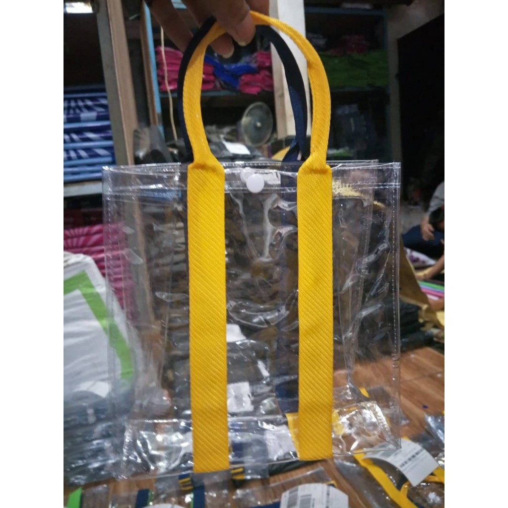 

Tas Mika Bening Transparan, Souvenir Ulang Tahun, Hampers Aqiqah, Tas Snack Ultah Kue Lebaran KOREA PELANGI