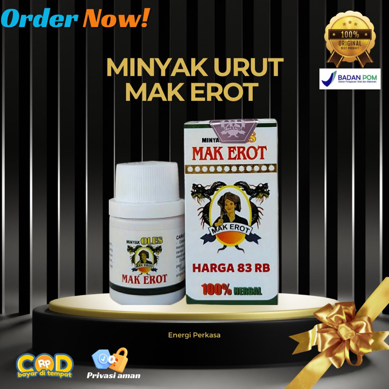 MINYAK URUT MAK EROT 100% ORIGINAL